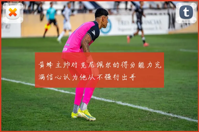黄蜂主帅对克尼佩尔的得分能力充满信心认为他从不强行出手
